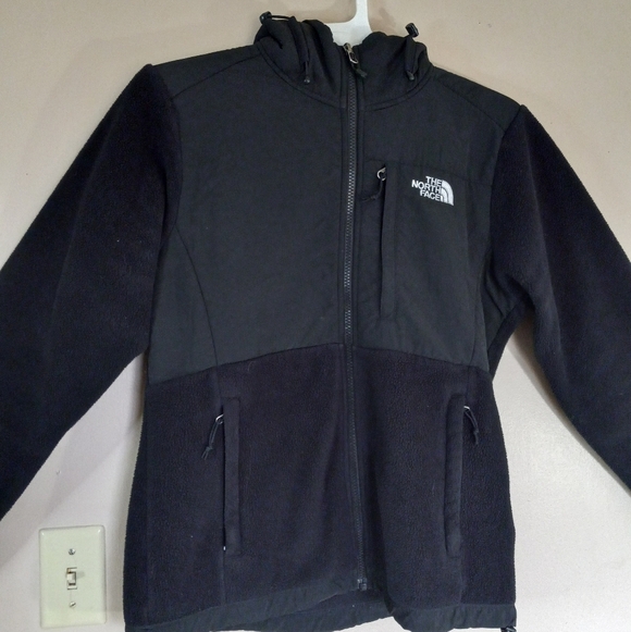 WOMEN’S THE NORTH FACE POLARTEC Denali FULL ZIP BLACK FLEECE JACKET SIZE SMALL. - Picture 2 of 8